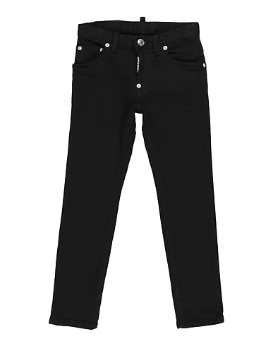 DSQUARED2 Casual trouser NERO 98% Cotton, 2% Elastane