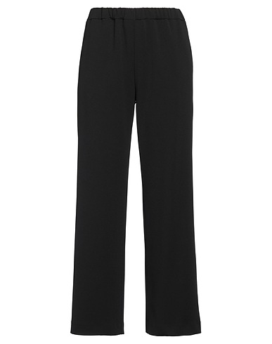 RUE DU BAC Casual trouser Black 95% Polyester, 5% Elastane