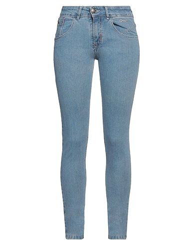 GIULIO CORSARI Denim pants Blue 97% Cotton, 3% Elastane