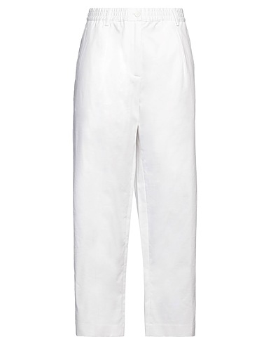 ASPESI Casual trouser White 100% Cotton