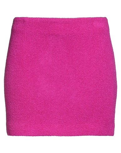 TAGLIATORE 02-05 Mini skirt Magenta 90% Virgin Wool, 10% Polyamide