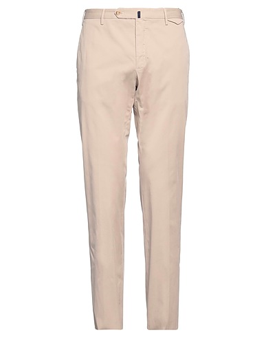 INCOTEX Casual pants Beige 97% Cotton, 3% Elastane