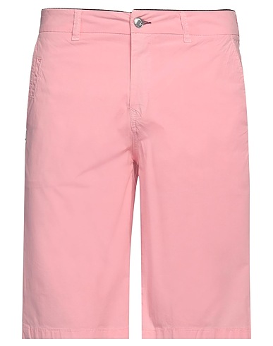 GREY DANIELE ALESSANDRINI Shorts & Bermuda Rosa 98% Cotone, 2% Elastan