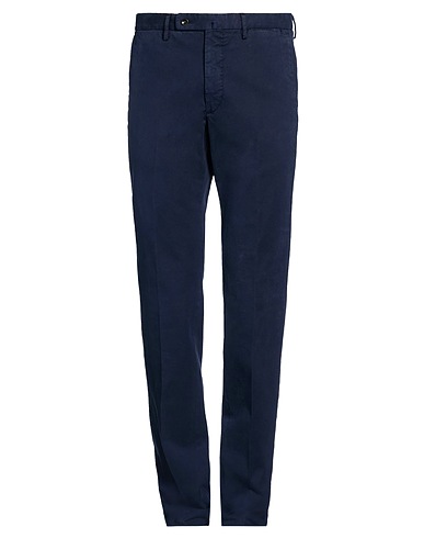 INCOTEX Casual trouser Navy blue 98% Cotton, 2% Elastane
