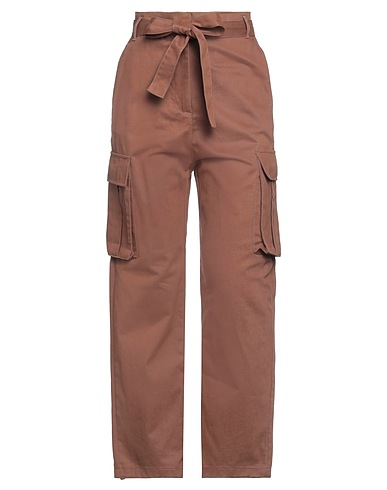 PINKO Pantalone Marrone 100% Cotone