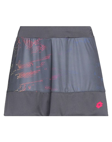 LOTTO Mini skirt Grey 100% Polyester