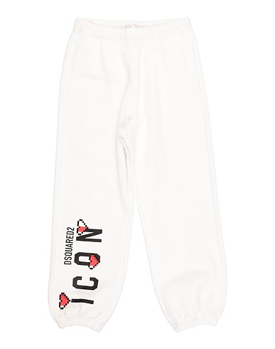 DSQUARED2 Casual trouser White 100% Cotton