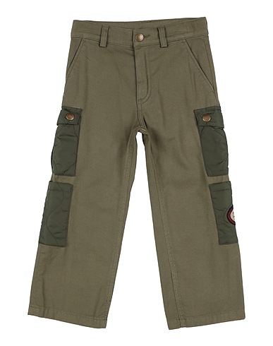 DOLCE&GABBANA Casual pants Military green 99% Cotton, 1% Elastane