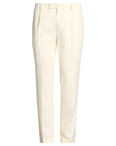 GREY DANIELE ALESSANDRINI Formal trouser PANNA 86% Polyester, 12% Viscose, 2% Elastane