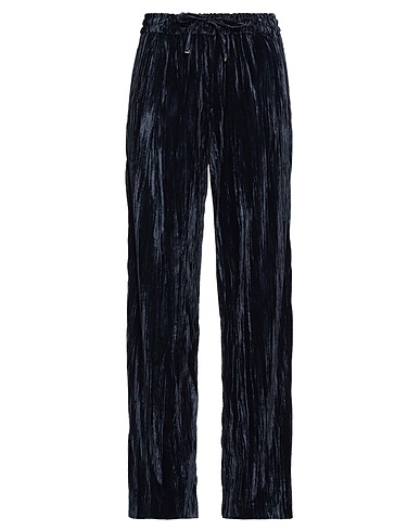 DONDUP Casual pants Midnight blue 97% Polyester, 3% Elastane