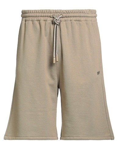OFF-WHITE™ Shorts & Bermuda Khaki 100% Cotton, Polyester