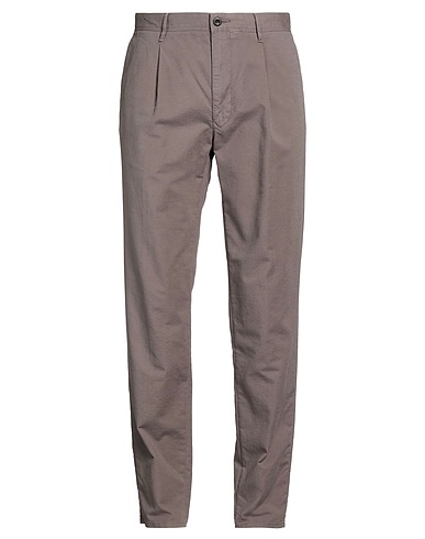 INCOTEX Casual pants INCOTEX SLACKS BY SLOWEAR Grey 96% Cotton, 4% Elastane