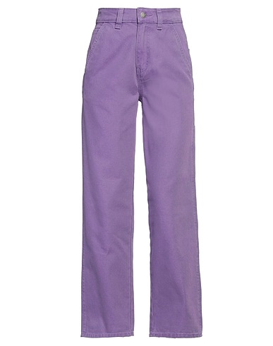 DICKIES Casual pants Purple 100% Cotton