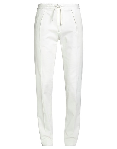 INCOTEX Casual trouser 1951 BY SLOWEAR White 98% Cotton, 2% Elastane