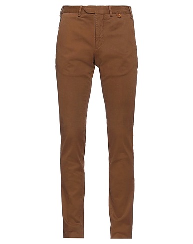 MARTIN CALDWELL Pantalone Marrone 98% Cotone, 2% Elastan