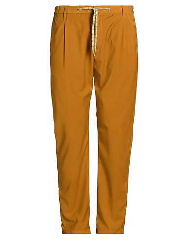 DANIELE ALESSANDRINI HOMME Hosen Senf 69% Polyester, 29% Viskose, 2% Elastan