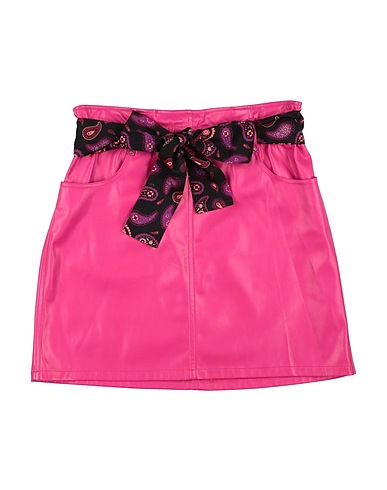 LIU •JO Skirt Fuchsia 100% Polyester, Synthetic resin