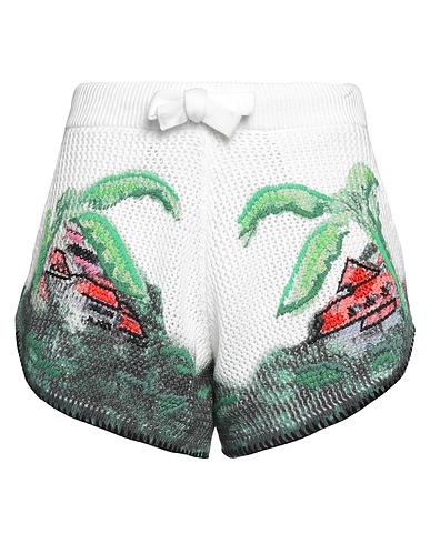 AMIRI Shorts & Bermuda White 100% Cotton