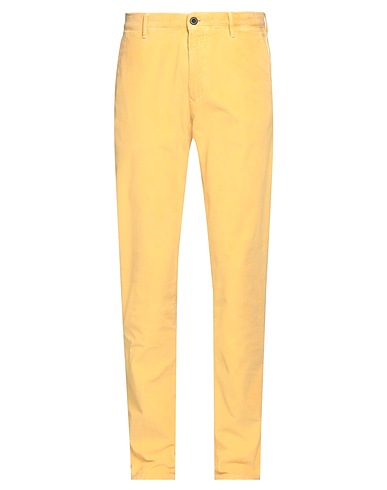 INCOTEX Pantalone Giallo 98% Cotone, 2% Elastan