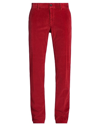 INCOTEX Casual trouser INCOTEX SLACKS BY SLOWEAR ROSSO 98% Cotton, 2% Elastane
