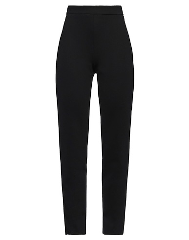 MAX MARA STUDIO Casual trouser Black 82% Polyamide, 18% Elastane