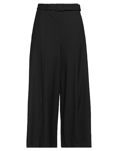 TWINSET Casual trouser Black 53% Polyester, 43% Wool, 4% Elastane