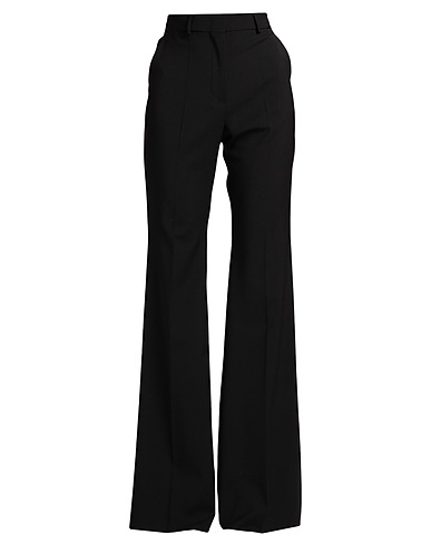 SPORTMAX Casual pants Black 100% Virgin Wool