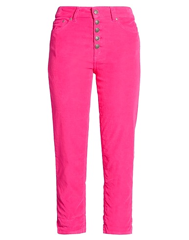 DONDUP Casual trouser Fuchsia 62% Cotton, 36% Lyocell, 2% Elastane
