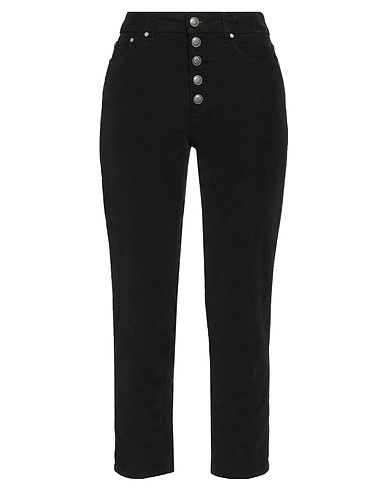 DONDUP Casual trouser Black 62% Cotton, 36% Lyocell, 2% Elastane
