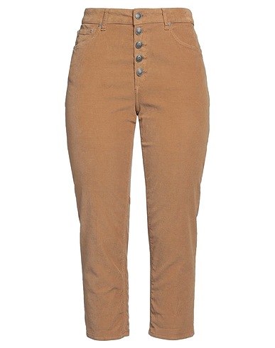 DONDUP Casual trouser Camel 62% Cotton, 36% Lyocell, 2% Elastane