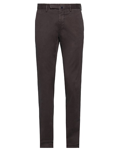 INCOTEX Casual trouser 1951 BY SLOWEAR Dark brown 98% Cotton, 2% Elastane