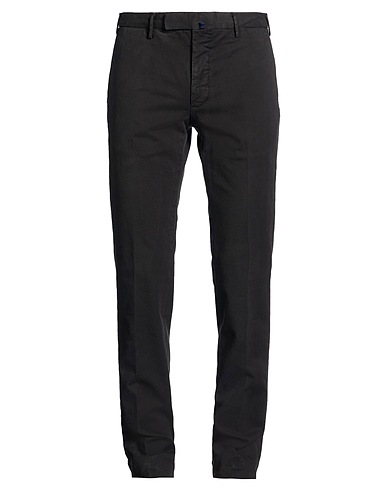 INCOTEX Casual trouser BY SLOWEAR NERO 98% Cotton, 2% Elastane