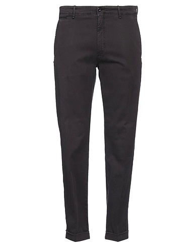 INCOTEX Casual trouser SLACKS BY SLOWEAR Black 98% Cotton, 2% Elastane