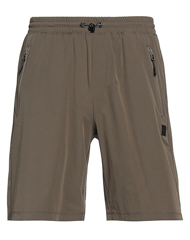 OUTHERE Shorts & Bermuda Verde militare 92% Poliammide, 8% Elastan