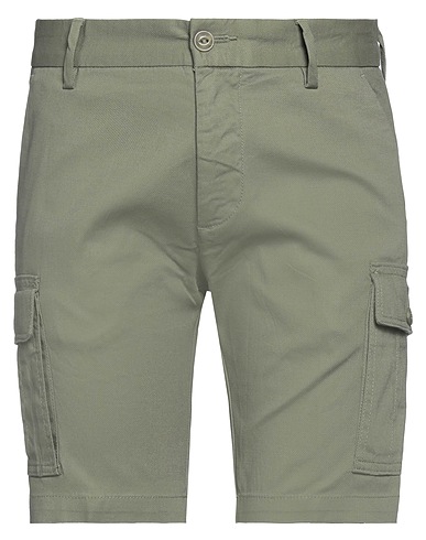 HARMONT & BLAINE Shorts & Bermuda Military green 97% Cotton, 3% Elastane