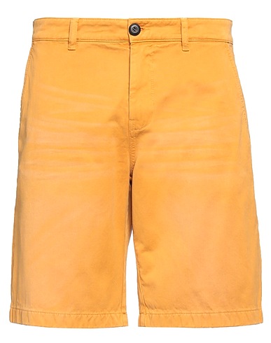 FRANKLIN & MARSHALL Shorts & Bermuda Giallo ocra 100% Cotone