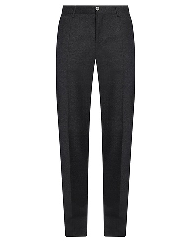 DOLCE&GABBANA Casual pants Charcoal 98% Wool, 2% Elastane