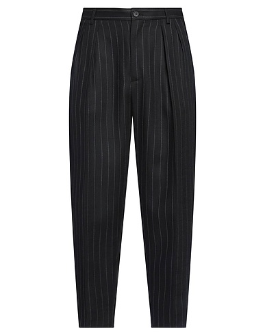DOLCE&GABBANA Casual pants Black 100% Wool