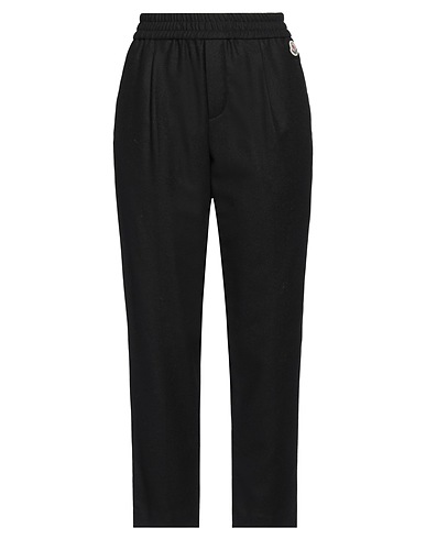 MONCLER Casual trouser Black 78% Wool, 21% Polyamide, 1% Other Fibres