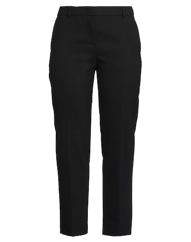 BOUTIQUE MOSCHINO Casual pants NERO 54% Polyester, 44% Virgin Wool, 2% Elastane