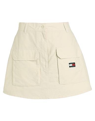 TOMMY JEANS Shorts & Bermuda Beige 72% Cotton, 28% Polyamide