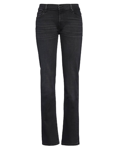 7 FOR ALL MANKIND Bootcut Jeans Black 81% Cotton, 10% Lyocell, 6% Elastomultiester, 3% Elastane, Swarovski® Crystal