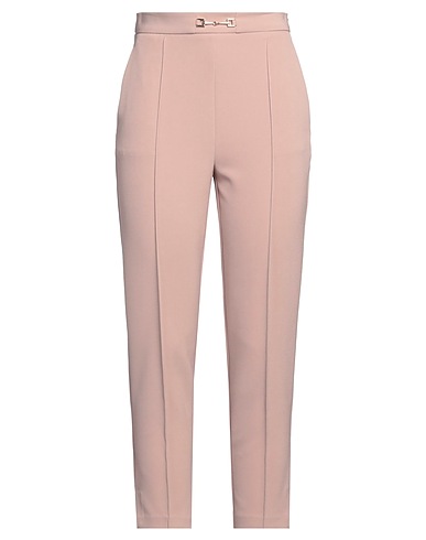 ELISABETTA FRANCHI Hosen 1 ESSENTIALS Hellrosa 91% Polyester, 9% Elastan