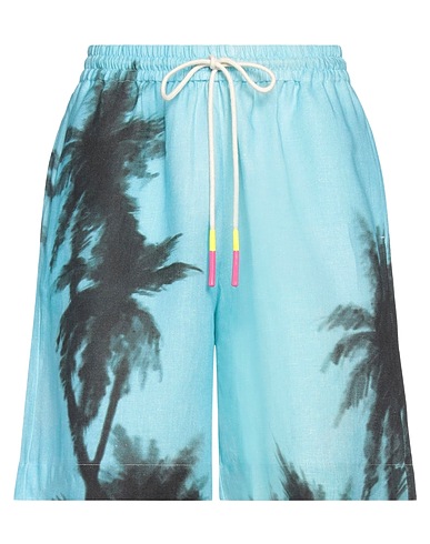 MIRA MIKATI Shorts & Bermudas Tūrkis 100% Leinen