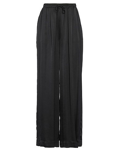 ROSSOPURO Casual trouser Black 100% Viscose