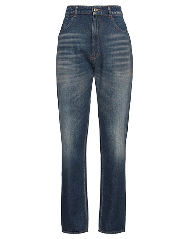 ANIYE BY Denim trousers Blue 100% Cotton