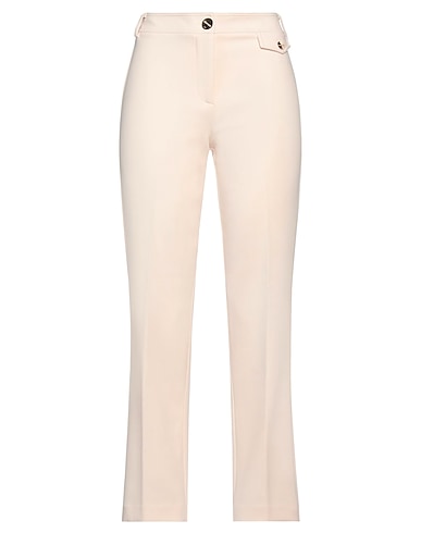 NENETTE Pantalone Avorio 61% Poliestere, 34% Viscosa, 5% Elastan