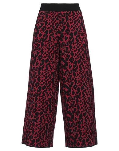 GAI MATTIOLO Casual trouser Garnet 63% Viscose, 25% Merino Wool, 9% Polyamide, 3% Elastane