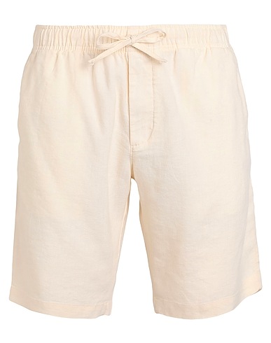 TOMMY HILFIGER Shorts & Bermuda Cream 71% Linen, 29% Polyester
