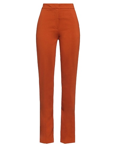 JUCCA Casual trouser Rust 69% Viscose, 25% Polyamide, 6% Elastane